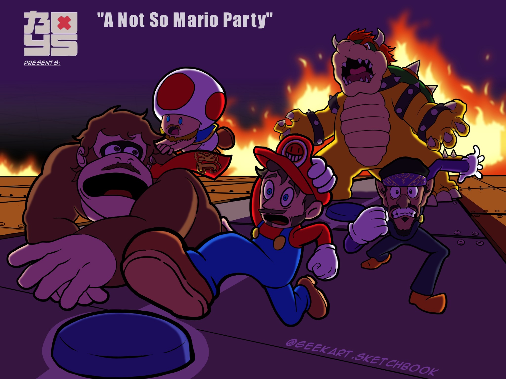 The Boys videogame artwork